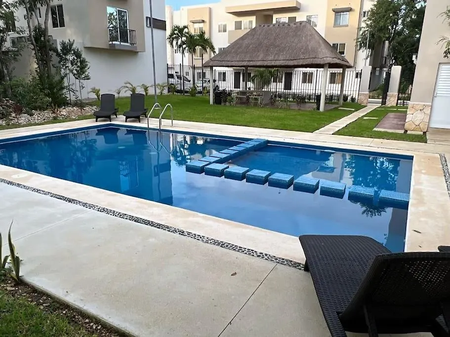 プレヤデルカーメンComodidad Y Tranquilidad Ciudad Mayakobaアパートメント メキシコ